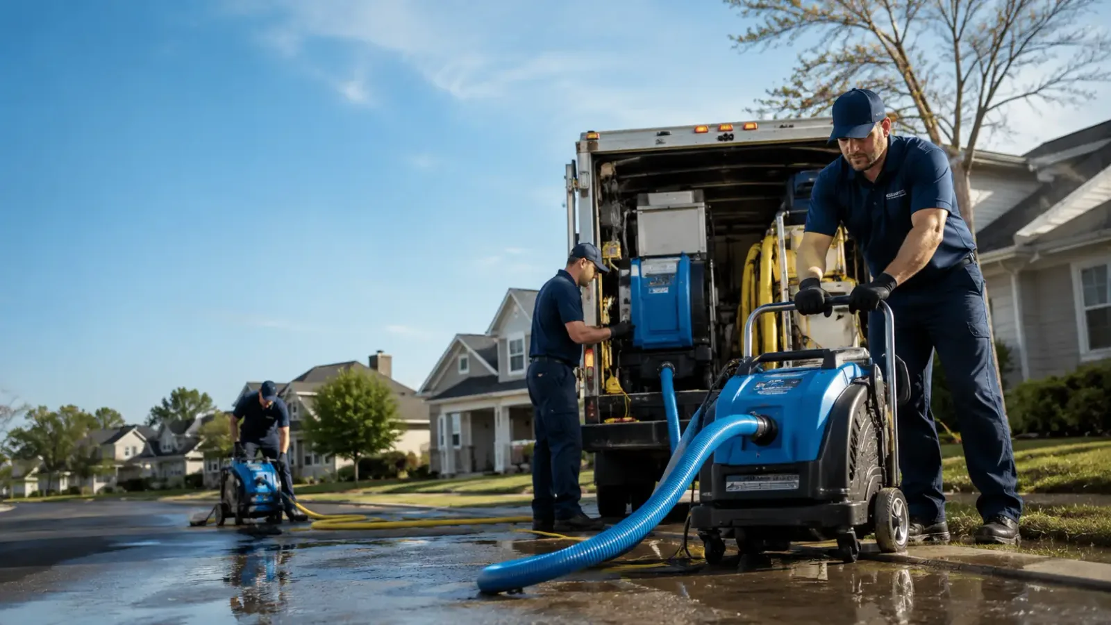 Flood Damage Cleanup in La Blanca, TX